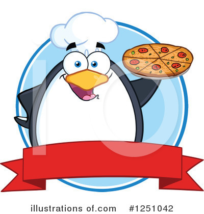 Royalty-Free (RF) Penguin Clipart Illustration by Hit Toon - Stock Sample #1251042