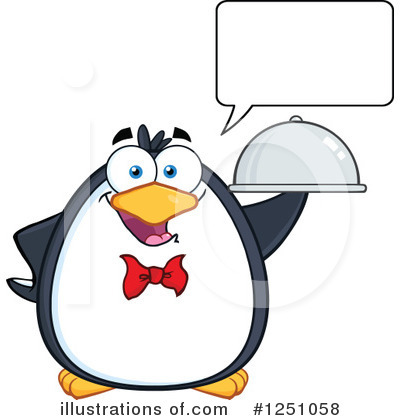Waiter Clipart #1251058 by Hit Toon