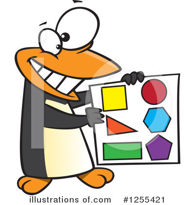 Royalty-Free (RF) Penguin Clipart Illustration by toonaday - Stock Sample #1255421