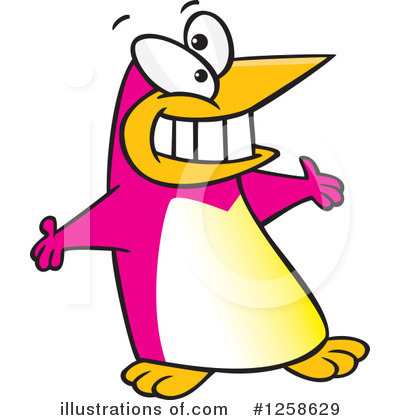 Penguin Clipart #1258629 by toonaday