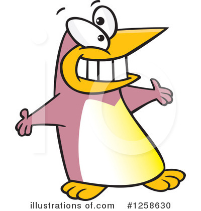 Penguin Clipart #1258630 by toonaday