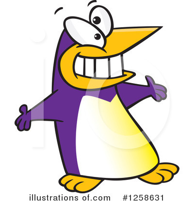 Penguin Clipart #1258631 by toonaday