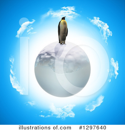 Royalty-Free (RF) Penguin Clipart Illustration by KJ Pargeter - Stock Sample #1297640