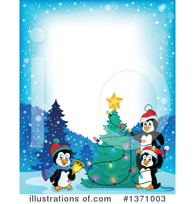 Royalty-Free (RF) Penguin Clipart Illustration by visekart - Stock Sample #1371003