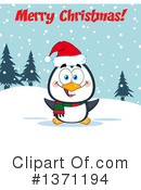 Penguin Clipart #1371194 by Hit Toon
