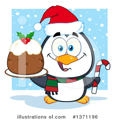 Royalty-Free (RF) Penguin Clipart Illustration by Hit Toon - Stock Sample #1371196