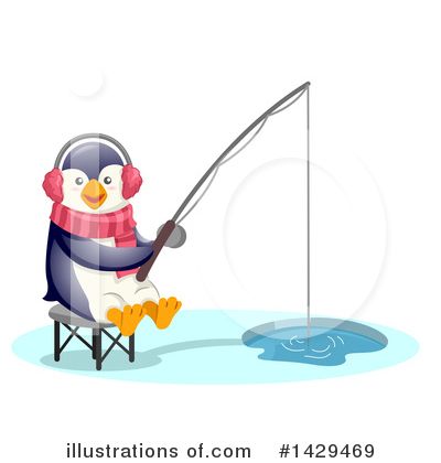 Ice Fishing Clipart #1429469 by BNP Design Studio