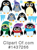 Penguin Clipart #1437266 by visekart