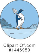 Penguin Clipart #1446959 by patrimonio