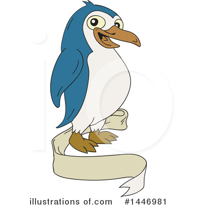 Penguin Clipart #1446981 by patrimonio