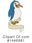 Penguin Clipart #1446981 by patrimonio