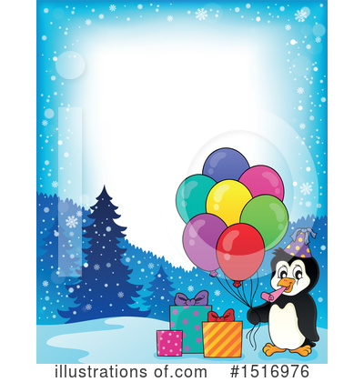 Royalty-Free (RF) Penguin Clipart Illustration by visekart - Stock Sample #1516976