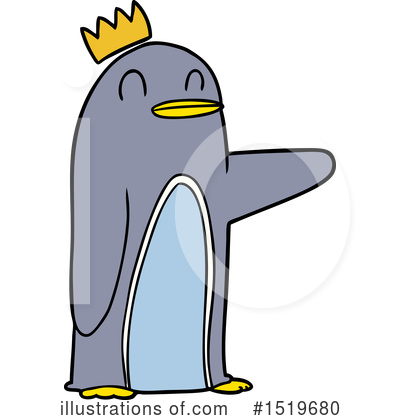 Royalty-Free (RF) Penguin Clipart Illustration by lineartestpilot - Stock Sample #1519680