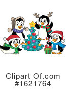 Penguin Clipart #1621764 by visekart