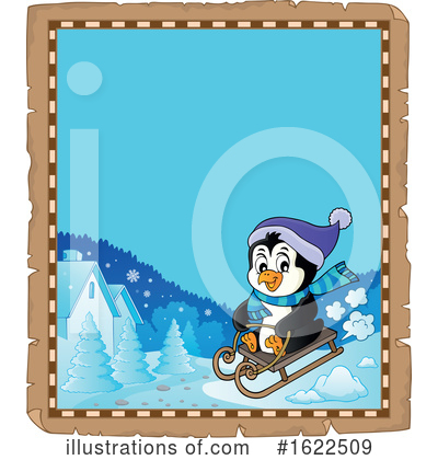 Royalty-Free (RF) Penguin Clipart Illustration by visekart - Stock Sample #1622509