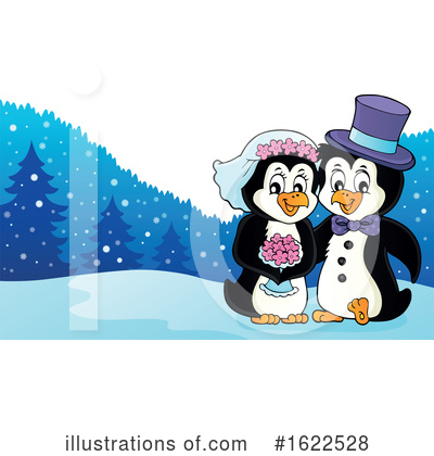 Royalty-Free (RF) Penguin Clipart Illustration by visekart - Stock Sample #1622528