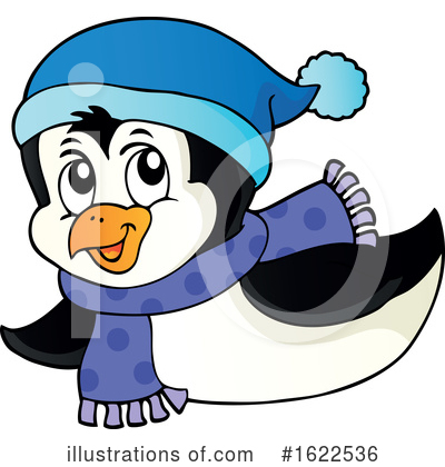 Royalty-Free (RF) Penguin Clipart Illustration by visekart - Stock Sample #1622536