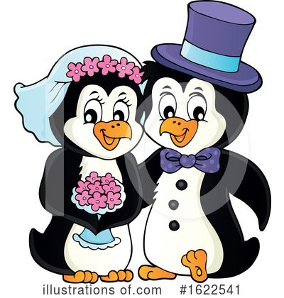 Royalty-Free (RF) Penguin Clipart Illustration by visekart - Stock Sample #1622541