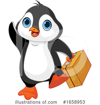 Royalty-Free (RF) Penguin Clipart Illustration by Pushkin - Stock Sample #1658953