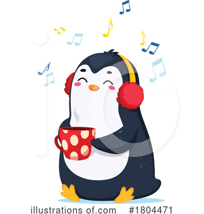 Royalty-Free (RF) Penguin Clipart Illustration by Vector Tradition SM - Stock Sample #1804471