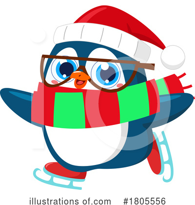 Penguin Clipart #1805556 by Hit Toon