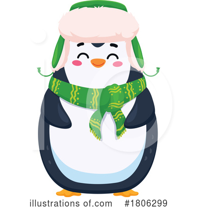 Penguin Clipart #1806299 by Vector Tradition SM