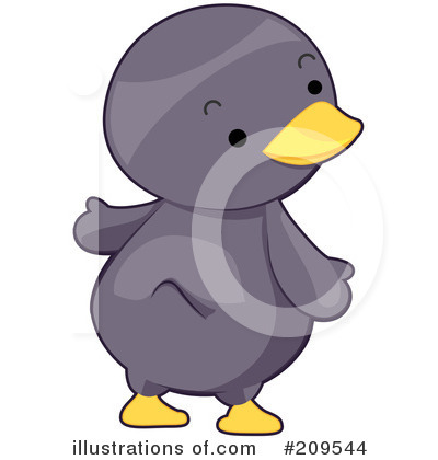 Royalty-Free (RF) Penguin Clipart Illustration by BNP Design Studio - Stock Sample #209544