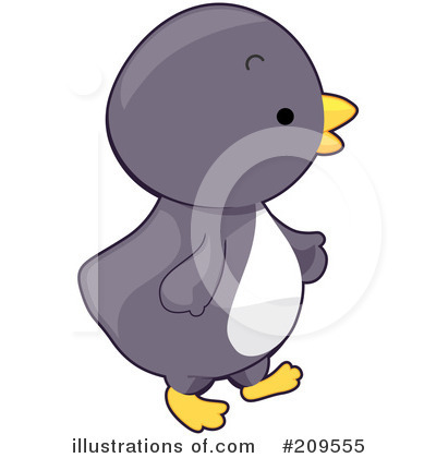 Royalty-Free (RF) Penguin Clipart Illustration by BNP Design Studio - Stock Sample #209555