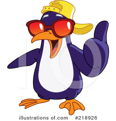 Royalty-Free (RF) Penguin Clipart Illustration by yayayoyo - Stock Sample #218926