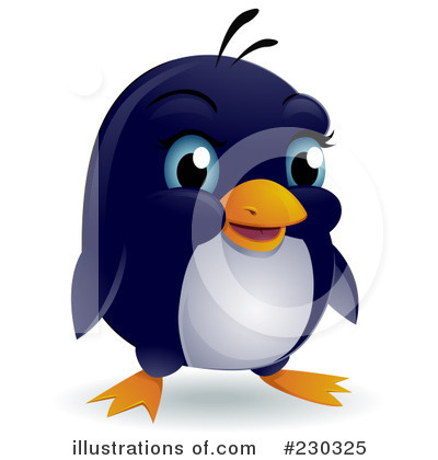 Royalty-Free (RF) Penguin Clipart Illustration by BNP Design Studio - Stock Sample #230325