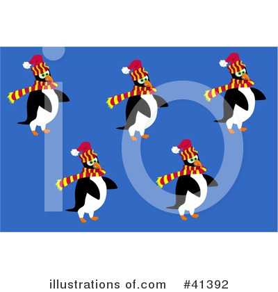 Royalty-Free (RF) Penguin Clipart Illustration by Prawny - Stock Sample #41392