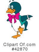 Penguin Clipart #42870 by Dennis Holmes Designs