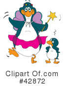 Penguin Clipart #42872 by Dennis Holmes Designs