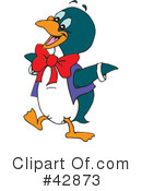 Penguin Clipart #42873 by Dennis Holmes Designs