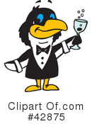 Penguin Clipart #42875 by Dennis Holmes Designs