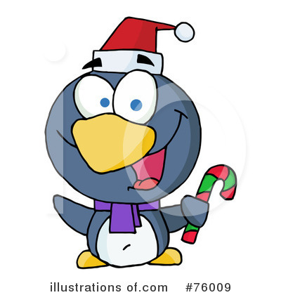 Royalty-Free (RF) Penguin Clipart Illustration by Hit Toon - Stock Sample #76009