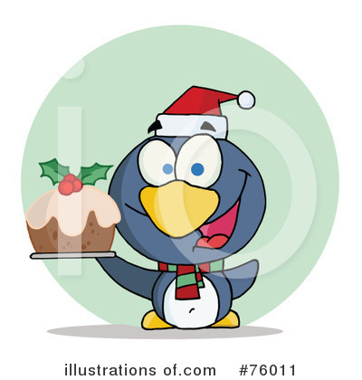 Christmas Pudding Clipart #76011 by Hit Toon