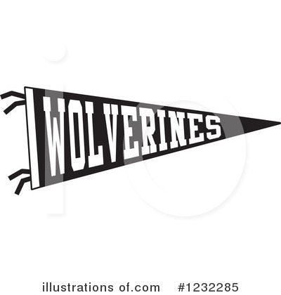 Royalty-Free (RF) Pennant Clipart Illustration by Johnny Sajem - Stock Sample #1232285