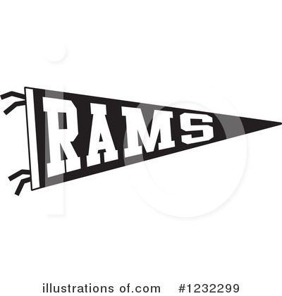 Royalty-Free (RF) Pennant Clipart Illustration by Johnny Sajem - Stock Sample #1232299