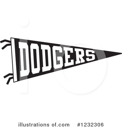 Royalty-Free (RF) Pennant Clipart Illustration by Johnny Sajem - Stock Sample #1232306
