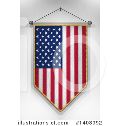 Royalty-Free (RF) Pennant Clipart Illustration by stockillustrations - Stock Sample #1403992