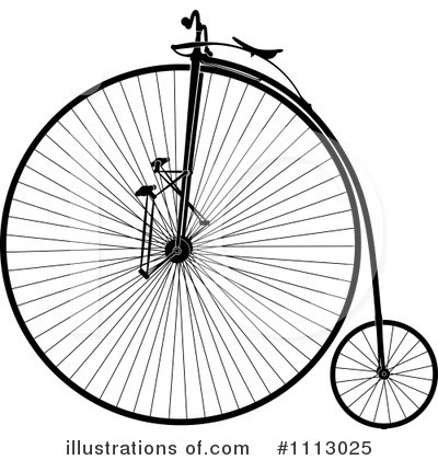Bicycle Clipart #1113025 by Frisko