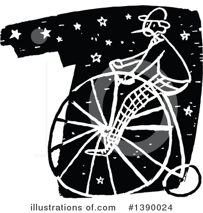 Penny Farthing Clipart #1390024 by Prawny Vintage