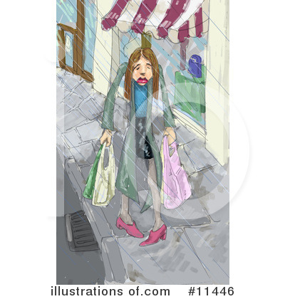 Shopping Bag Clipart #11446 by AtStockIllustration