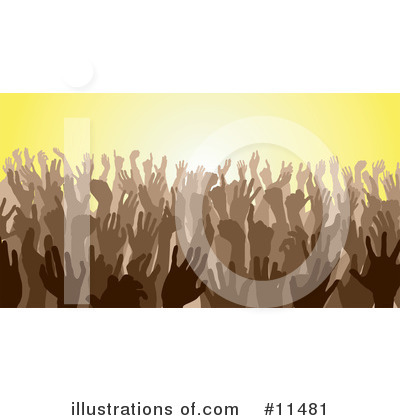 Crowd Clipart #11481 by AtStockIllustration