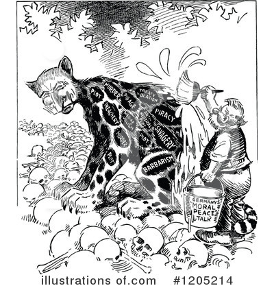 Leopard Clipart #1205214 by Prawny Vintage