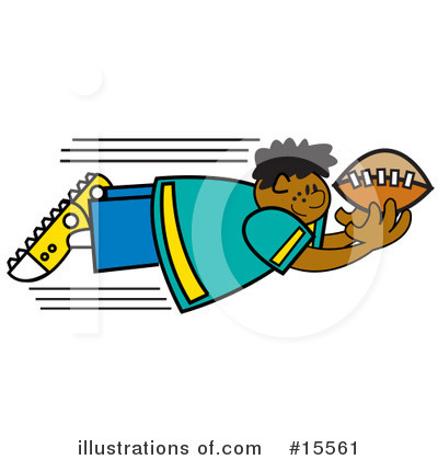Football Clipart #15561 by Andy Nortnik
