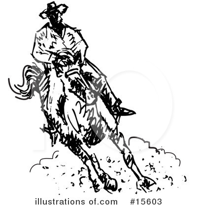 Rodeo Clipart #15603 by Andy Nortnik
