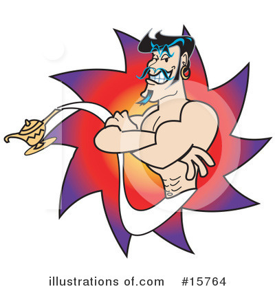 Genie Clipart #15764 by Andy Nortnik