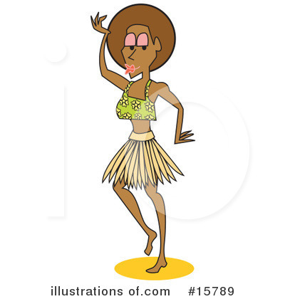 Hula Dancer Clipart #15789 by Andy Nortnik